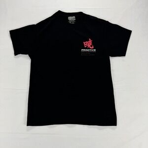 Primitive Naruto Shippuden Itachi Uchiha Anime Graphic T Shirt Skate Black M